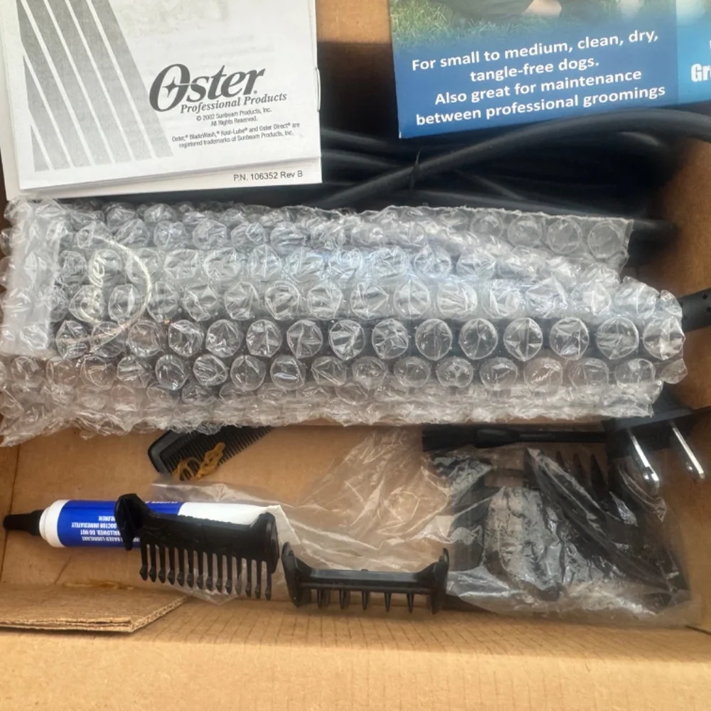 Oster Professional Pivot 78544 Fast Feed Adjustable Case & Guides & DVD Manual